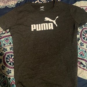 Plus-Size Gray Puma Shirt